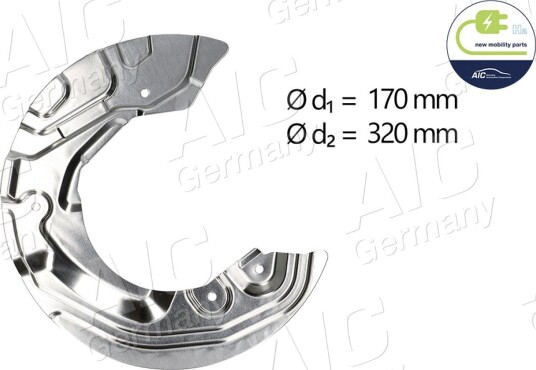Bremseskjold AIC 55738 Bremseskjold AIC 55738