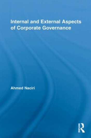 Internal And External Aspects Of Corporate Governance Av Ahmed Naciri