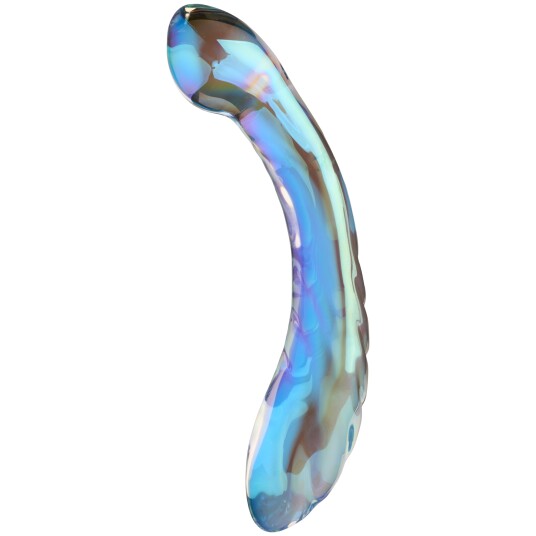 Biird Kalii No3 Glass G-punktsdildo - Mixed colours Biird Kalii No3 Glass G-punktsdildo - Mixed colours