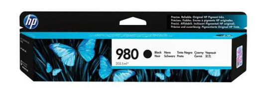 HP 980 / D8J10A - Black Ink - Blekkpatron Svart HP 980 / D8J10A - Black Ink - Blekkpatron Svart