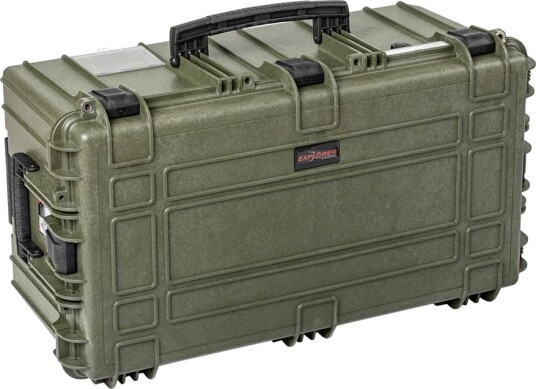 Explorer Cases 7635 Flightcase med skuminnlegg - 760x400x350mm - Olivengrønn