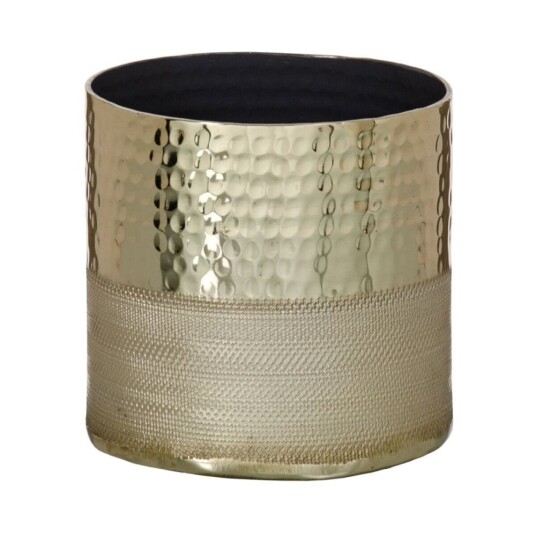 Bigbuy Home Vase Gyllen 13 X 13 X 13 Cm Aluminium