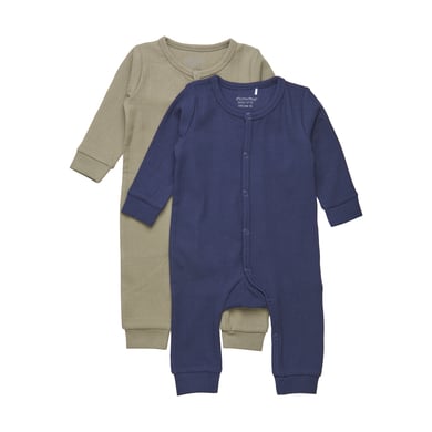 Minymo Sleep-overall 2-pakning Dark Navy Minymo Sleep-overall 2-pakning Dark Navy