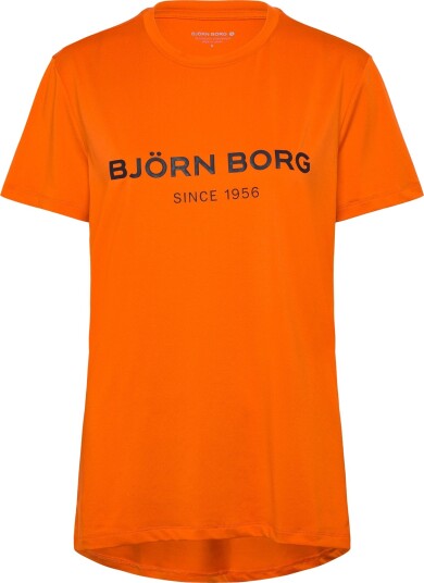 Björn Borg Borg Sport T Shirt   Orange   XL
