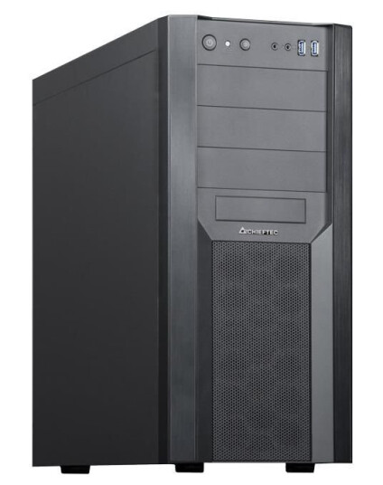 Chieftec CW-01B-OP Tower Kabinett - ATX - Svart - 7 Utvidelsesspor