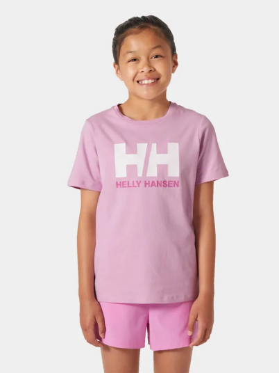 Helly Hansen Junior HH Logo T-Shirt Rosa 176 Helly Hansen Junior HH Logo T-Shirt Rosa 176