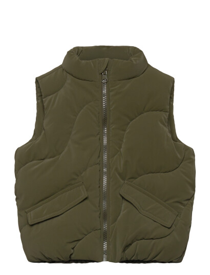 The New Tnslance Uni Waistcoat Khaki green 74 The New Tnslance Uni Waistcoat Khaki green 74