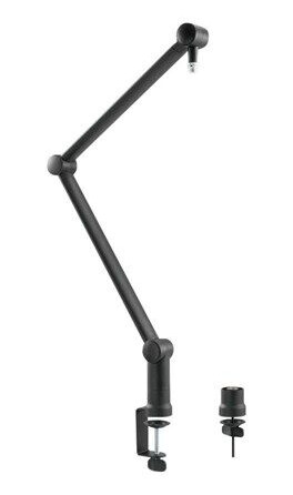 LogiLink Profesjonell Mikrofonarm Pro Bordstativ Svart