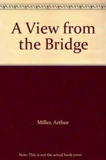 A View From The Bridge Av Arthur Miller
