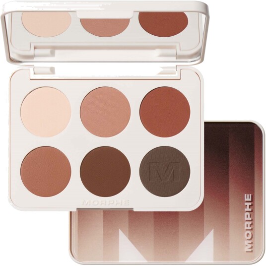 Morphe Chromaplus 6-Pan Eyeshadow Palette Tailored Nudes