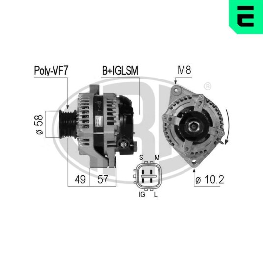 Dynamo ERA 210775A