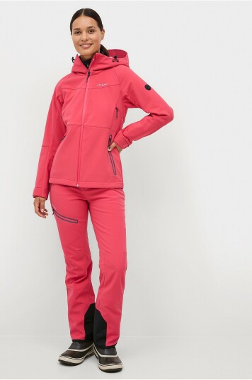 Áhkká Skibukse Softshell Ski Pants Rød Áhkká Skibukse Softshell Ski Pants Rød