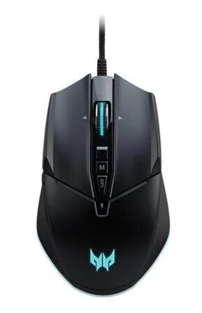 Acer Predator Cestus 335 Gamingmus med Optisk Sensor og 19000 DPI - Svart