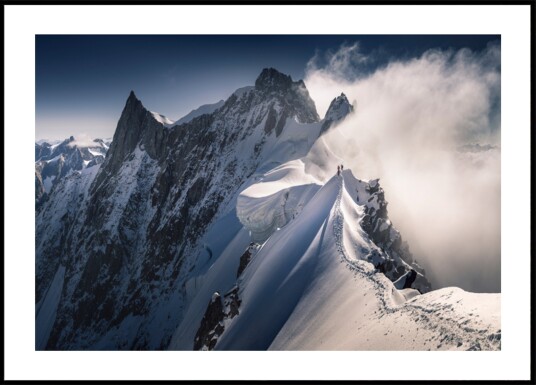 Alpine Ridge Ascent Plakat / 50x70