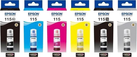 Epson EcoTank 115 - Blekkrefill Foto-sort