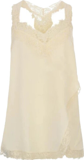 Pinko Dame Topper Hvit S,