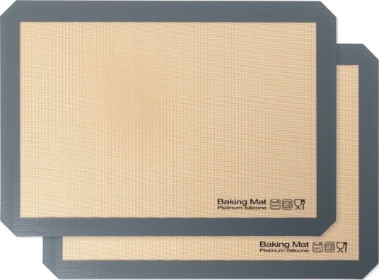 Silikon bakematte - 2-pakning