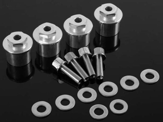 RC4WD 0407 12mm Mini Hex Wheel Widener Set +15mm RC4WD 0407 12mm Mini Hex Wheel Widener Set +15mm