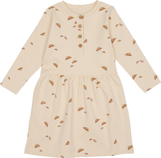 VACVAC Kjole   Greta   Croissant Mini   Beige   VACVAC   7 8 år 122 128   Kjole