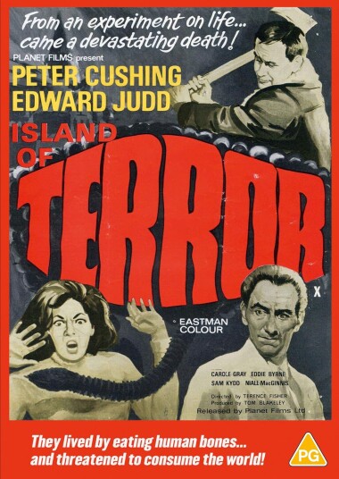 Island of Terror 1966 / Fryktens øy DVD Island of Terror 1966 / Fryktens øy DVD