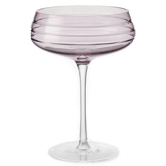 Louise Roe Triple Cut Champagneglass Rose