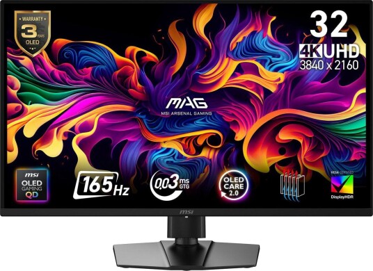 MSI MAG 322UP QD-OLED E16 31.5" Monitor