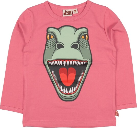 DYR Genser Roar T Lyserød m. Dinosaur DYR 3 år (98) Genser Rosa