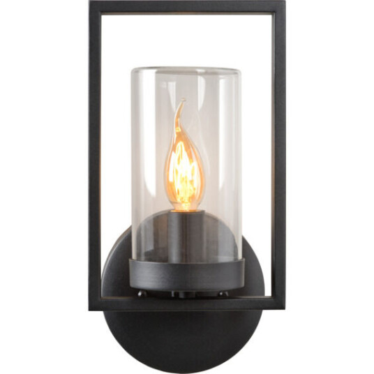 Lucide Nispen Utendørs Vegglampe E14 IP44 Sort - 91894 Lucide Nispen Utendørs Vegglampe E14 IP44 Sort - 91894