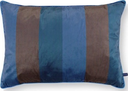 Pip Studio Cushion Multistri Blue50x70 Pip Studio Cushion Multistri Blue50x70