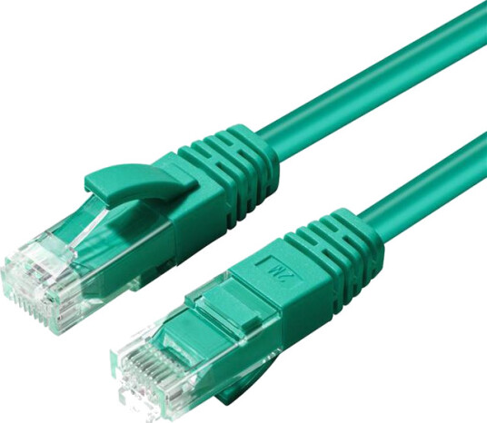 MicroConnect Nettverkskabel - RJ-45 (hann) til RJ-45 (hann) - 15 m - UTP - CAT 6 - grønn