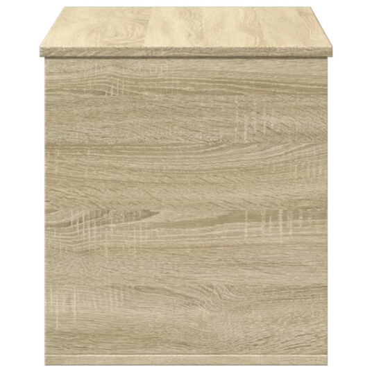 Oppbevaringsboks sonoma eik 100x42x46 cm konstruert tre Oppbevaringsboks sonoma eik 100x42x46 cm konstruert tre