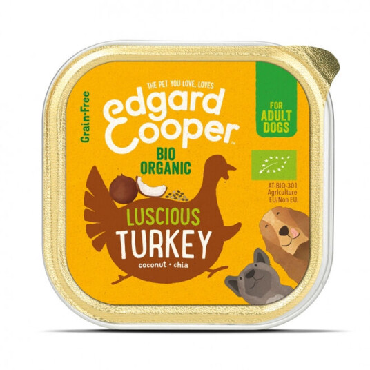 Edgard & Cooper™ Edgard & Cooper Dog Økologisk Kalkun 100 G