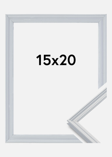 Focus Ramme Verona Hvit 15x20 Cm Focus Ramme Verona Hvit 15x20 Cm