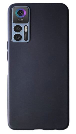 INCOVER TCL 30 (4G) / (5G) Mat Fleksibel Deksel - Svart