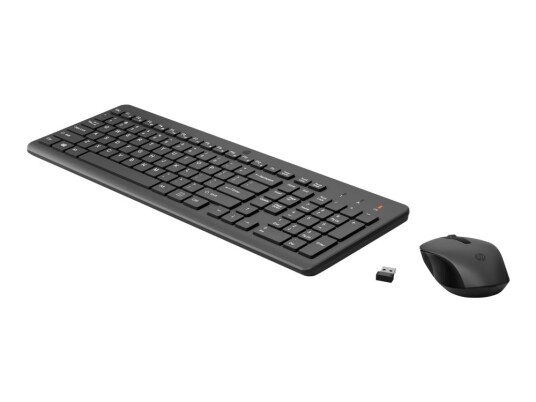 HP 330 Trådløst Tastatur og Mus Set med QWERTY Engelsk svart for HP Laptoper