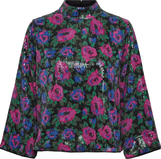 YAS | Yaslivo 3/4 Sequin Top S. | XS