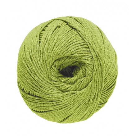 DMC Natura Just Cotton Garn Unicolor 76 Mørk Lime