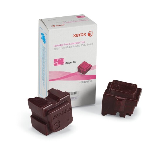 Xerox ColorQube 8570 M combo pack 2 stk blekkpatron - 108R00932 Original - Magenta 176 ml Xerox ColorQube 8570 M combo pack 2 stk blekkpatron - 108R00932 Original - Magenta 176 ml