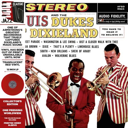 Louis Armstrong  Louis Armstrong & The Dukes Of Dixieland  LP/Vinyl