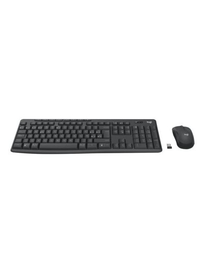 Logitech MK370 Combo for Business keyboard and mouse set QWERTY Spanish graphite Input Device Tastatur & Mussett Spansk Svart Logitech MK370 Combo for Business keyboard and mouse set QWERTY Spanish graphite Input Device Tastatur & Mussett Spansk Svart