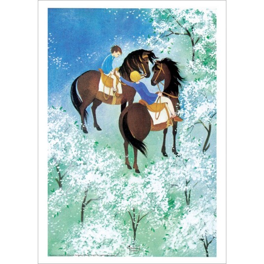 Poster & Frame Astrid Lindgren Riding The Brothers Lionheart