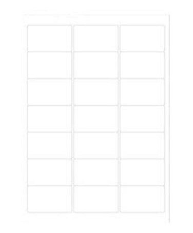 MediaRange - multi-purpose labels - 1050 label(s) - 63.5 x 38.1 mm