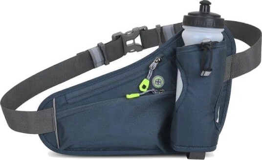 {xjxj} Sport Hydration Belte Veske Løpebelte Midjeveske Bum Bag med Vannflaskeholder for Menn Kvinner Løping Sykling Vandring Gåtur {xjxj} Sport Hydration Belte Veske Løpebelte Midjeveske Bum Bag med Vannflaskeholder for Menn Kvinner Løping Sykling Vandring Gåtur