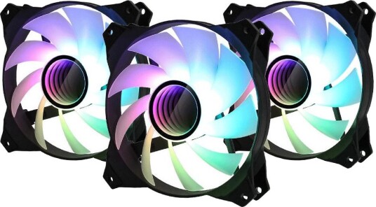Zalman ZM-IF120 Kabinettvifte 120mm Svart 3-pakning