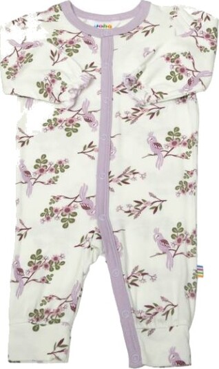 Joha Cockatoo bambus pysjamas heldress - lilla
