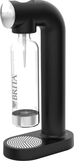 Brita Sodaone Sort Sølv Polyetylentereftalat Pet 129 Mm 240 Mm 450 Mm Brita Sodaone Sort Sølv Polyetylentereftalat Pet 129 Mm 240 Mm 450 Mm