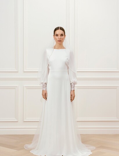 Malina Bohemian Veil White ONE SIZE
