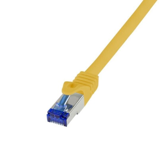 LogiLink Patchkabel Ultraflex, Cat.6A, S/FTP, gelb, 1,5 m