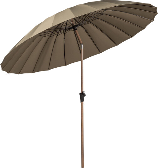 Parasoll Monica 280 cm utendørs Sand/Grønn