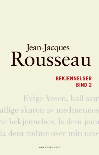 Bekjennelser Av Jean-Jacques Rousseau
